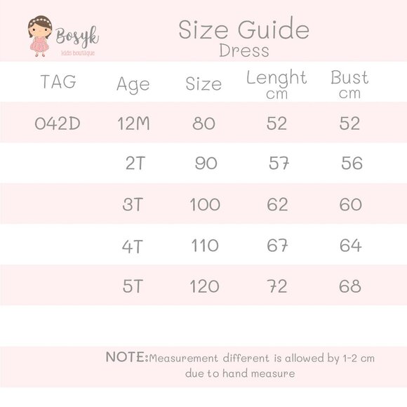 Wenda Dress - Light Pink/Lilac - Dress for Girls - Elegant Dress for Girls - Picture 6 of 6